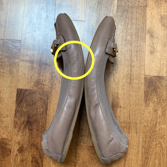 Coach “Denise” Loafers in Cobblestone - Picture 8 of 10